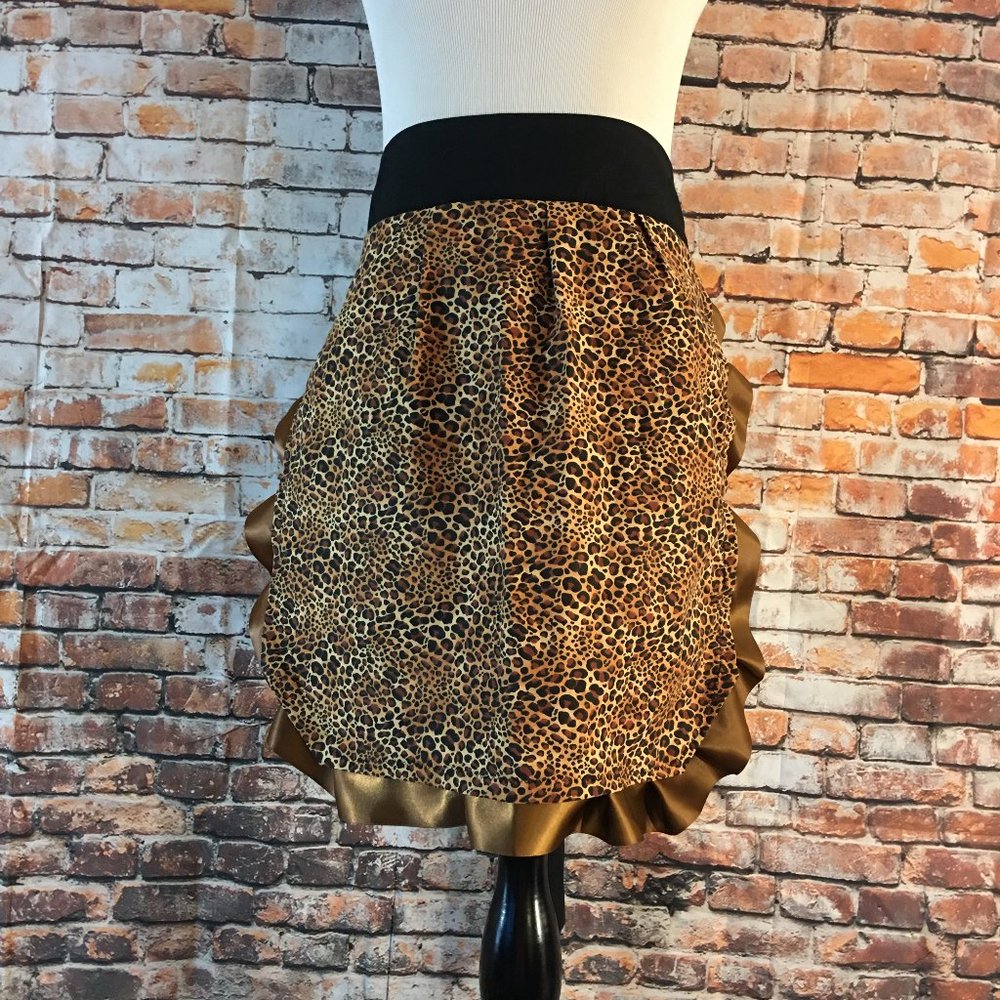 Cheeth Print Cocktail Apron